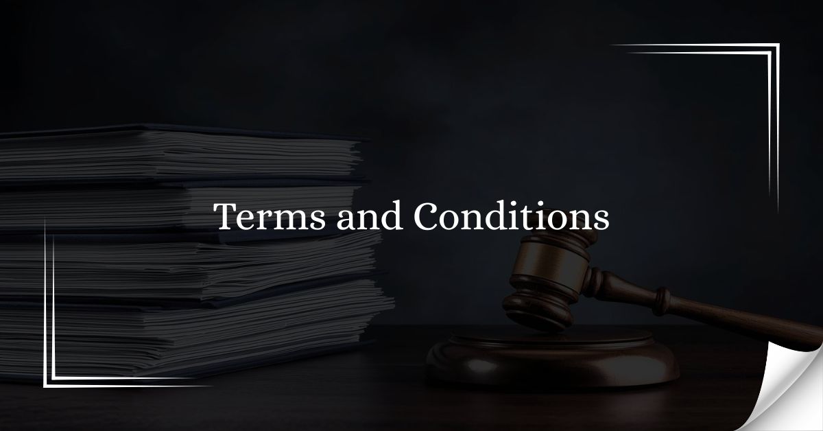 Terms and Conditions